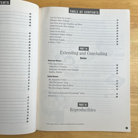 Scholastic Preschool Curriculum 5 Senses Hearing by Pamela Haussner Harvey 1999 - Picture 10 of 15